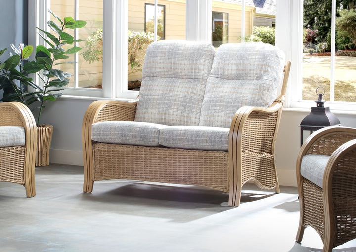 Turin 2 Seater Sofa - Light Oak