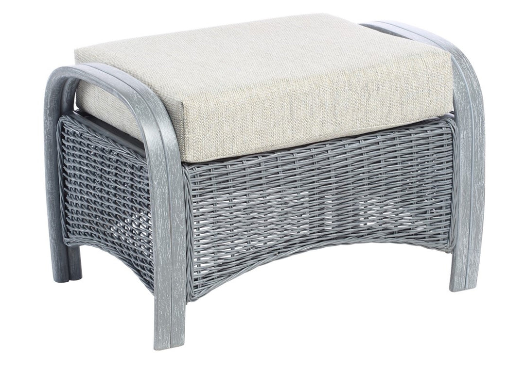 Turin Footstool - Grey