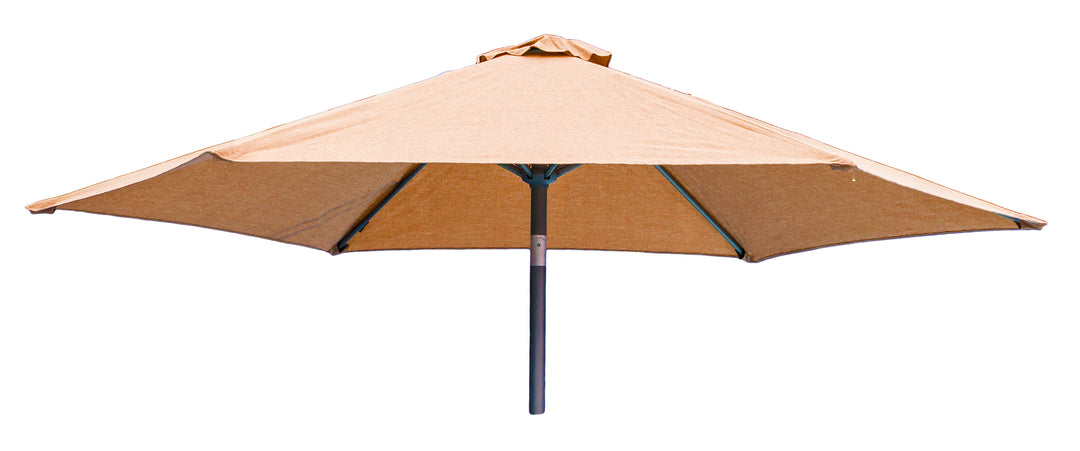 3.0 Metre Round Aluminium Parasol - Ochre