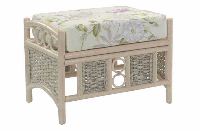 Vale Footstool - Natural Wash