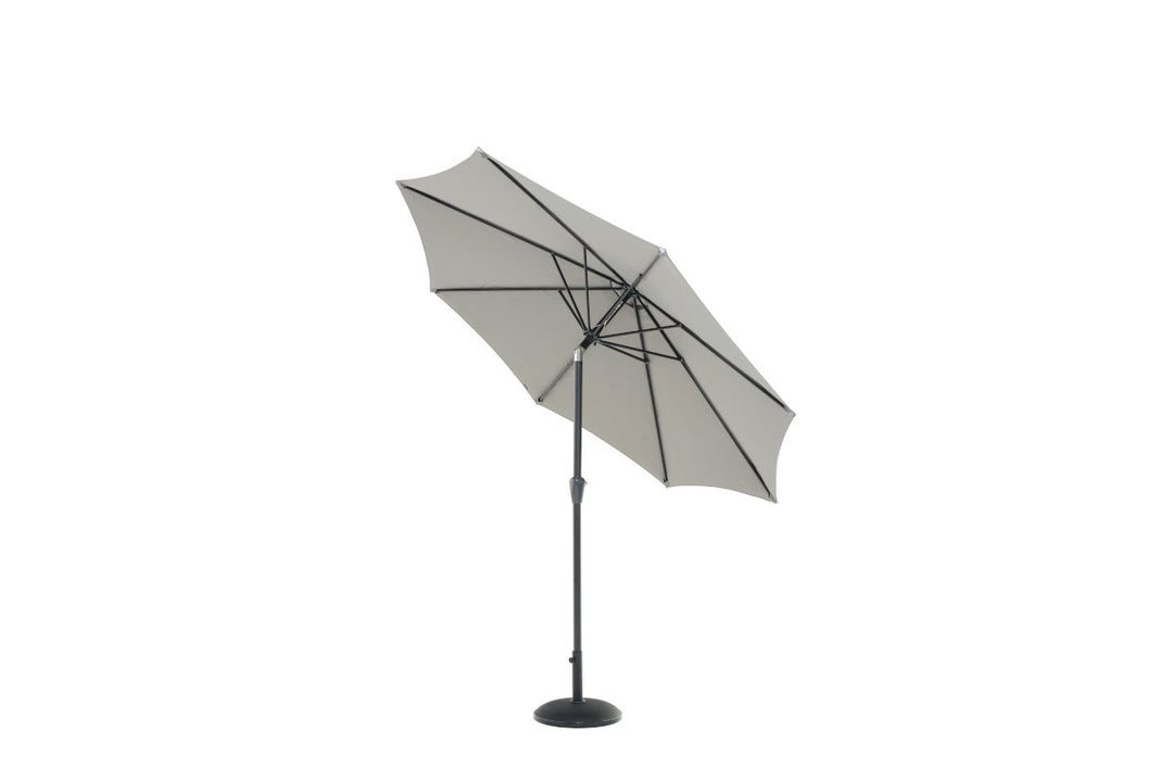 3m Crank + Tilt Parasol - Grey