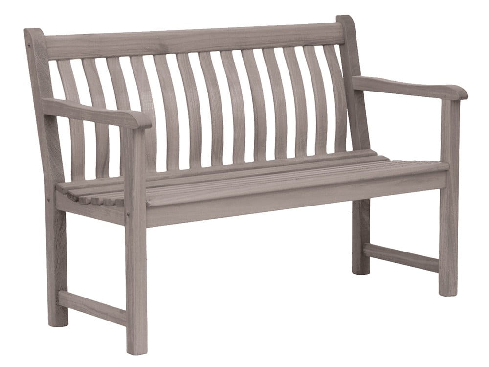 Grey Painted Acacia Broadfield 4 Foot Bench