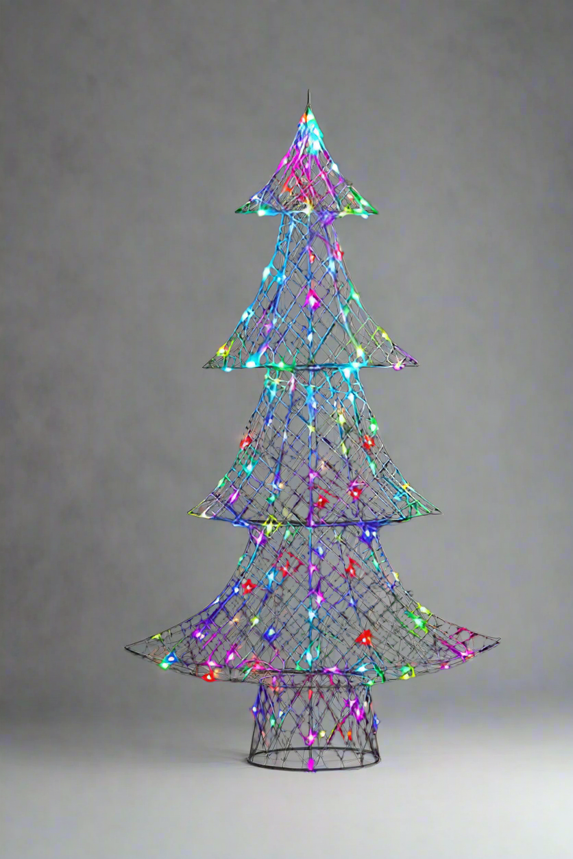 Rattan Christmas Trees