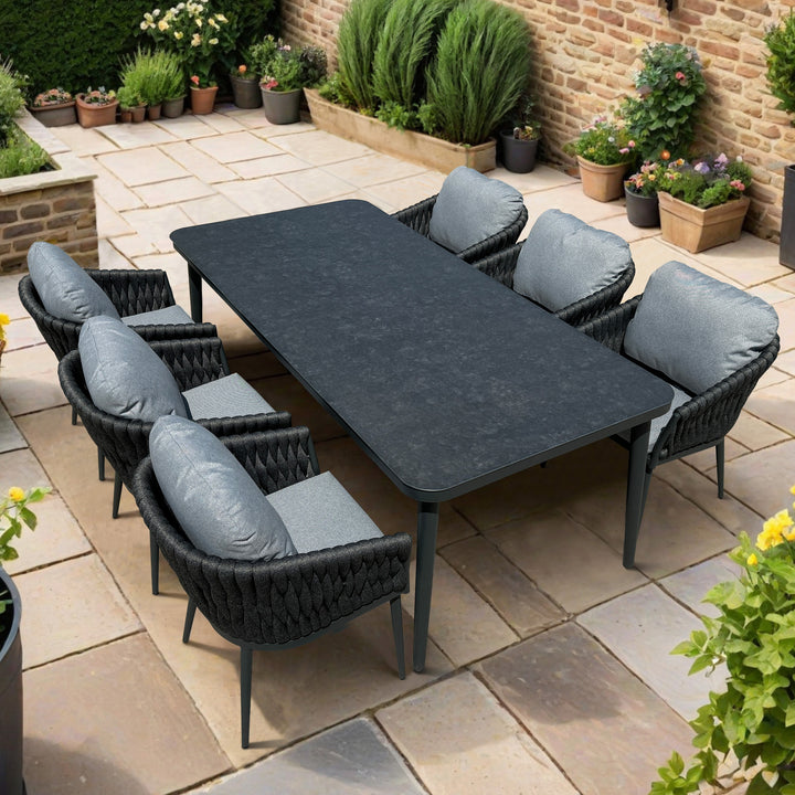 Flamingo 6 Seat Rectangular Dining Set