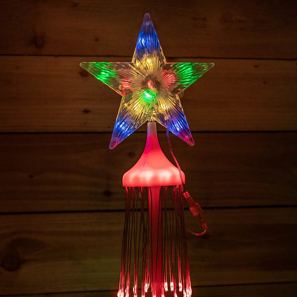 180cm Cone Christmas Tree with 220 Multicolour LEDs and Remote Control