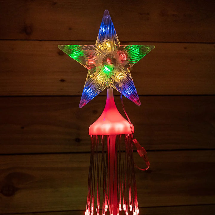 180cm Cone Christmas Tree with 220 Multicolour LEDs and Remote Control