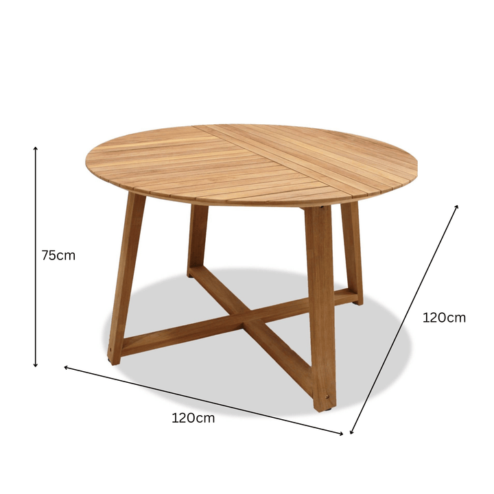 Lifestyle Garden Agate 120cm Round Dining Table