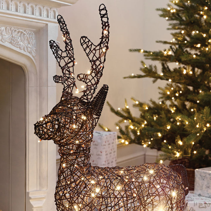 Baby Ralph the 80cm Christmas Reindeer with LED Lights