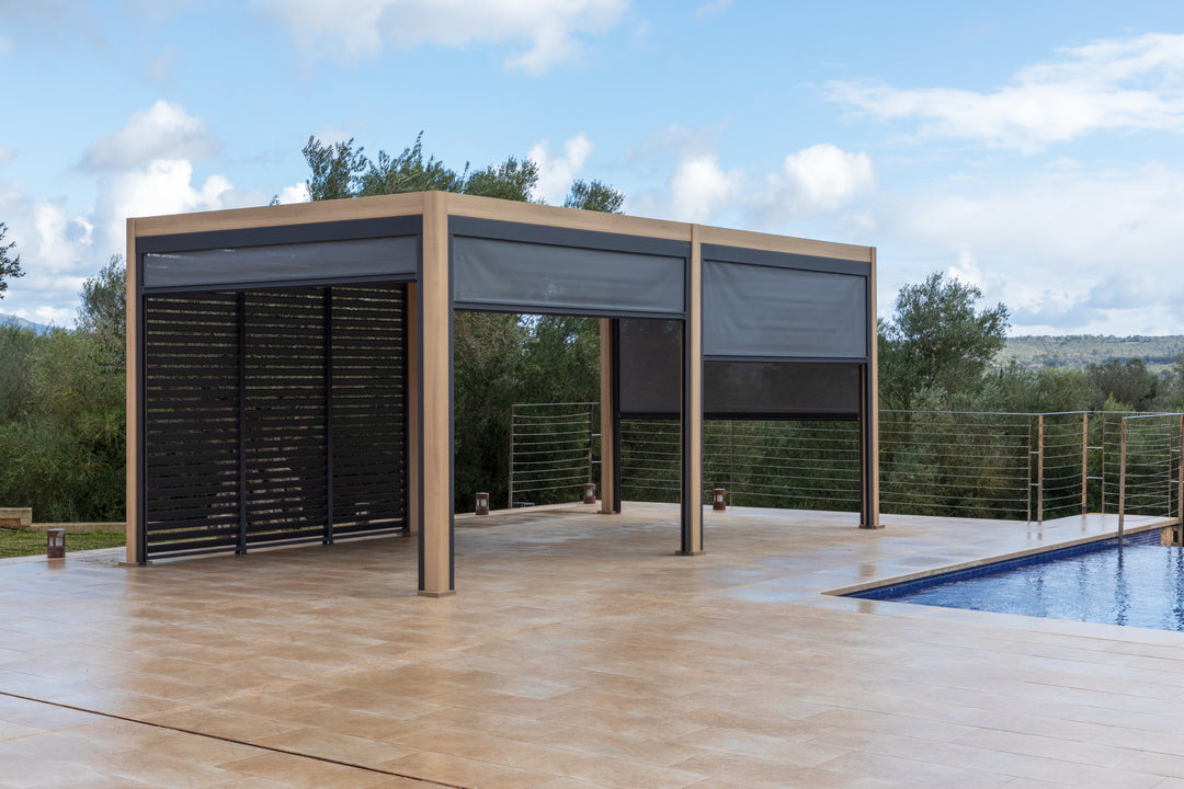 Lifestyle Garden 6m x 3m Pergola with Privacy Screens | KENT ONLY DELIVERY