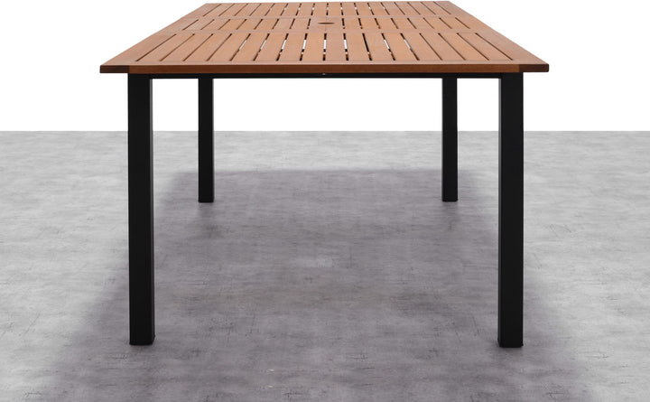 Lifestyle Garden Kingsbury-Lynx 150-200x90cm Extendable Dining Table