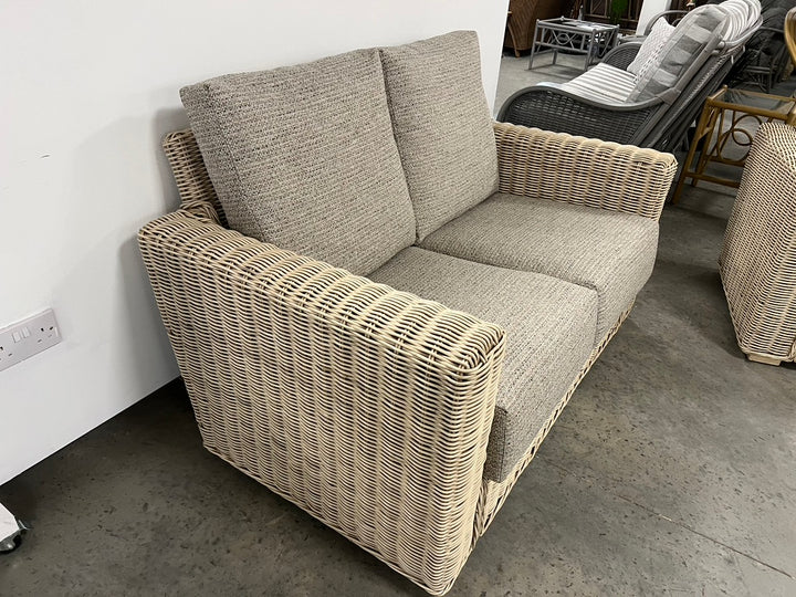 Burford Two Seat Sofa in Blush Tweed (Grade C)| EX DISPLAY | KENT ONLY DELIVERY