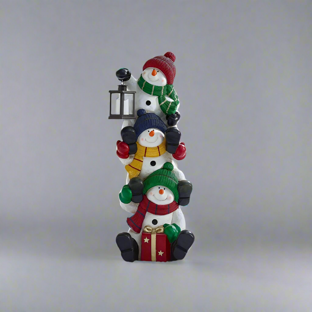 90cm Stacking Snowmen