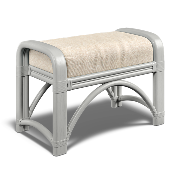 Heathfield Footstool - Grey