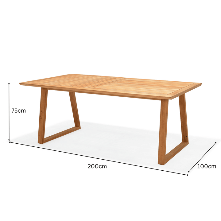 Lifestyle Garden Agate 200x100cm Dining Table
