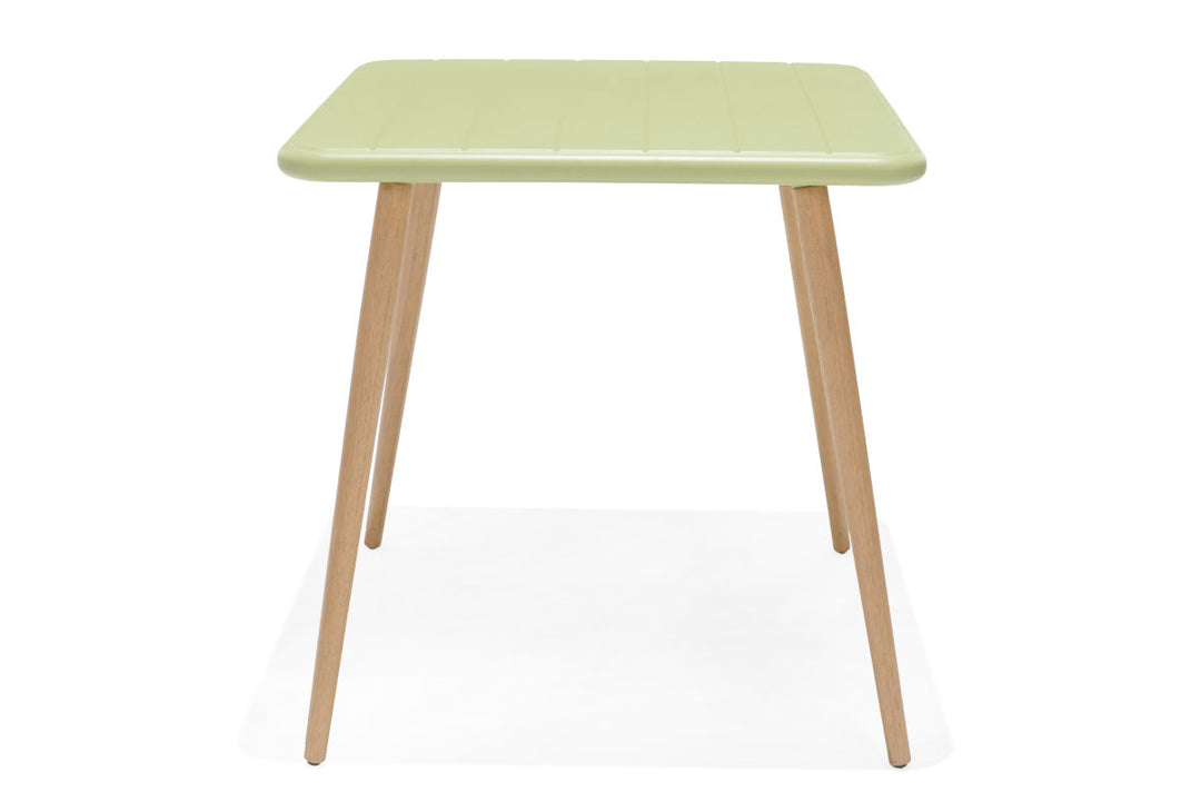 Lifestyle Garden Nassau 70cm Square Bistro Table - Green