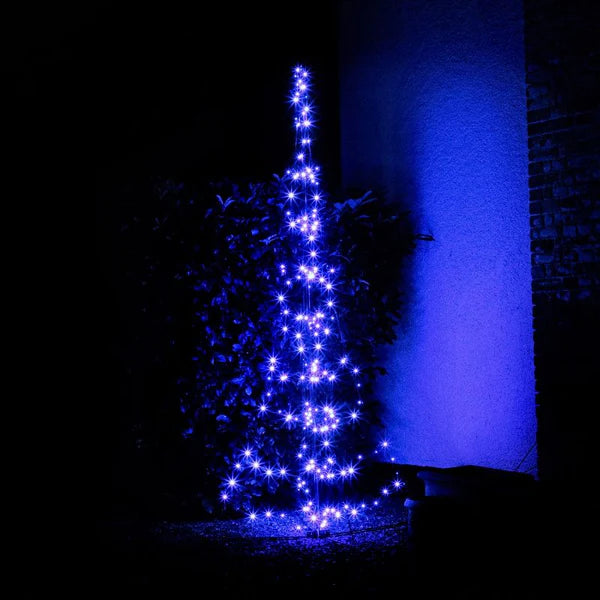 NOMA 3m Starry Nights Pole Tree with 204 Colour Changeable LEDs and App Control