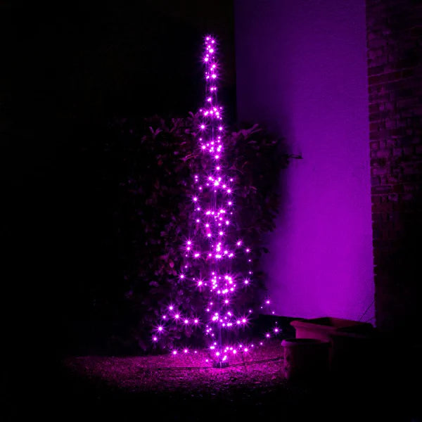 NOMA 3m Starry Nights Pole Tree with 204 Colour Changeable LEDs and App Control