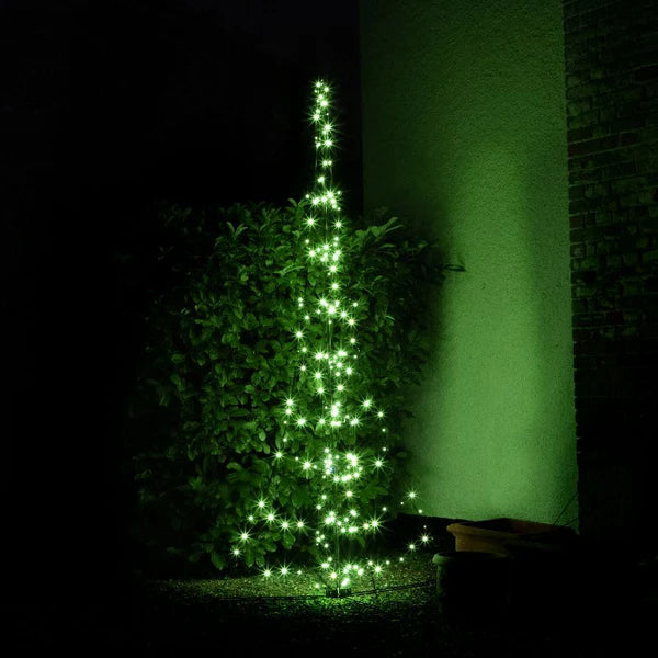 NOMA 3m Starry Nights Pole Tree with 204 Colour Changeable LEDs and App Control