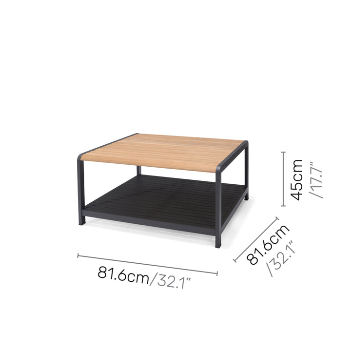 Amber Square Coffee Table 82 x 82cm