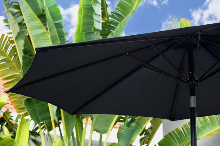 2.7m Aluminium Crank & Tilt Garden Parasol – Available in 10 Colours