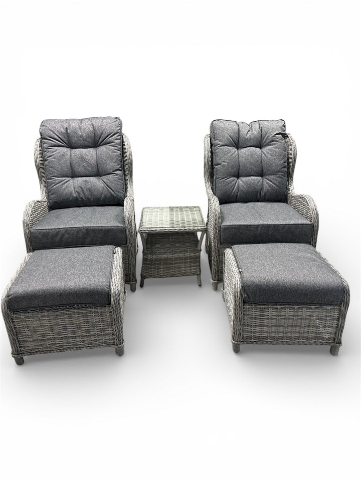 Cotswolds Reclining Companion Set - Dark Willow