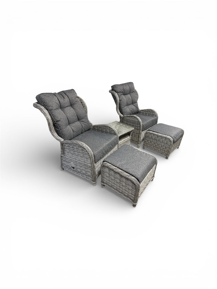 Cotswolds Reclining Companion Set - Dark Willow