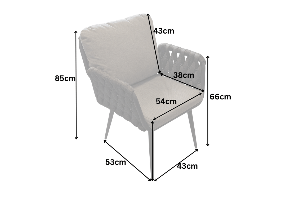 Cosmopolitan 4 Seat Round Dining Set