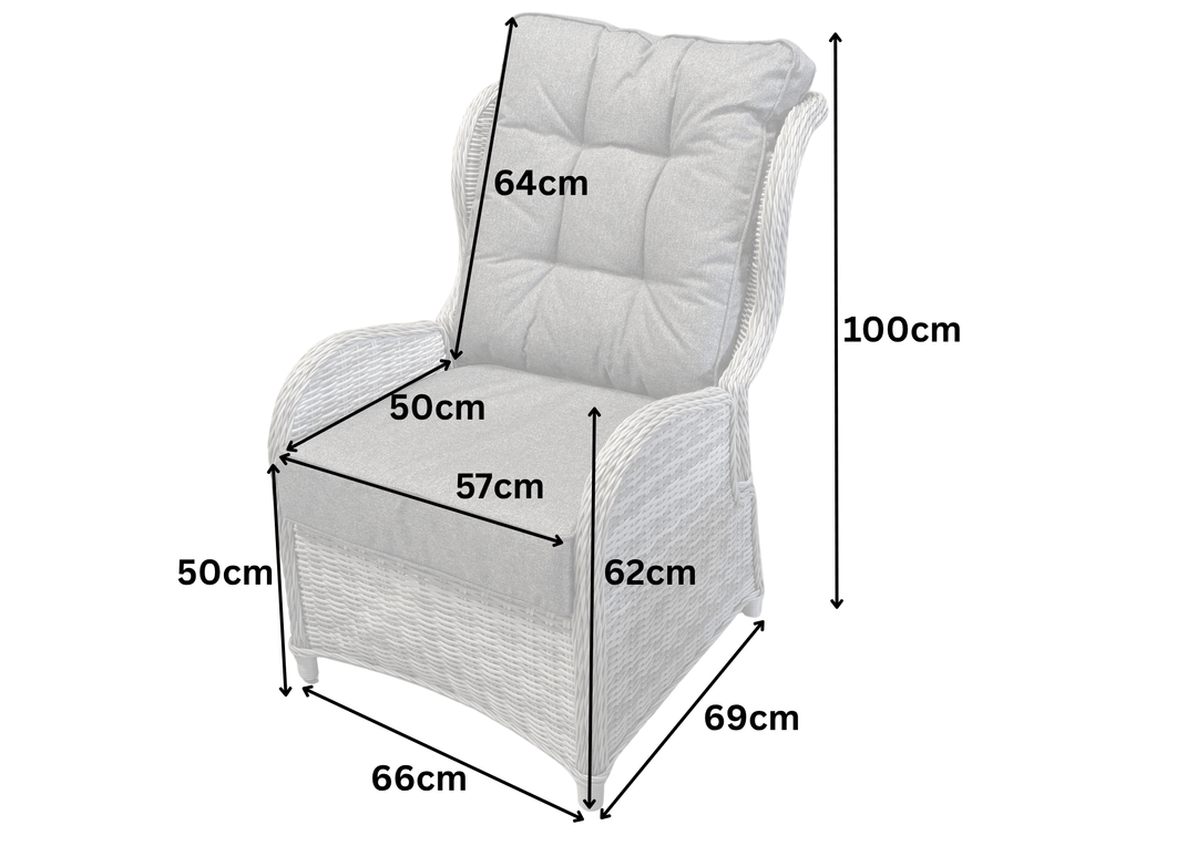 Cotswolds Reclining Companion Set - Dark Willow