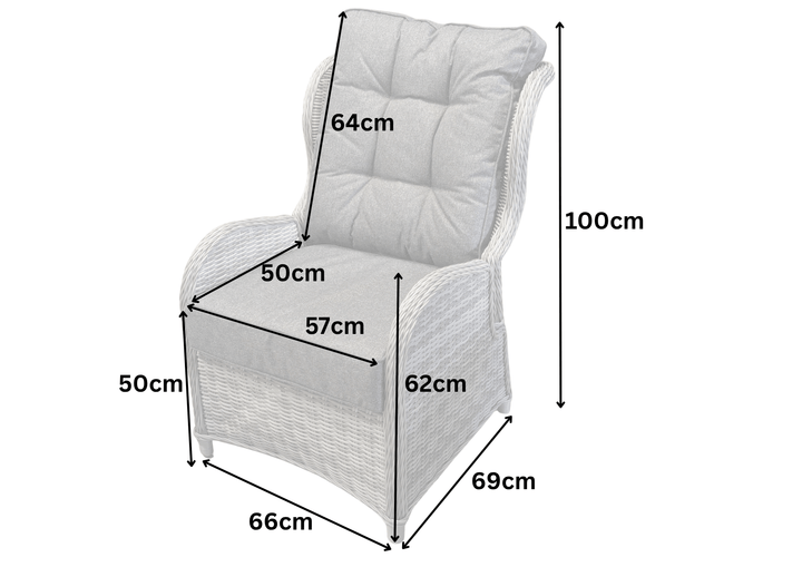 Cotswolds Reclining Companion Set - Dark Willow