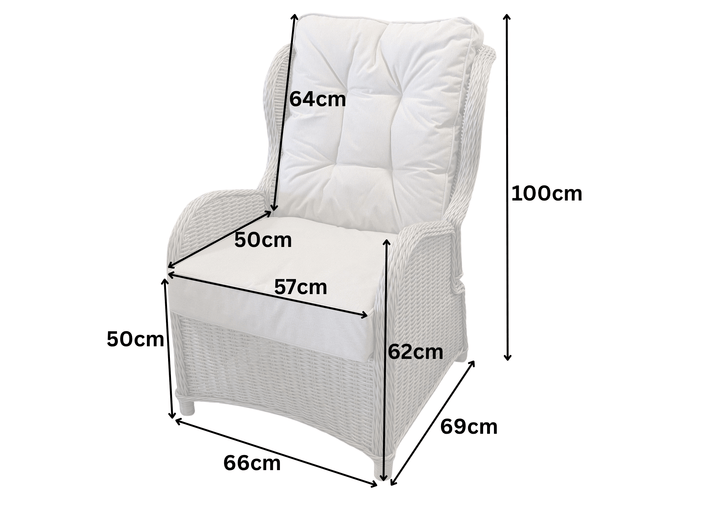 Cotswolds Reclining Companion Set - Light Oak