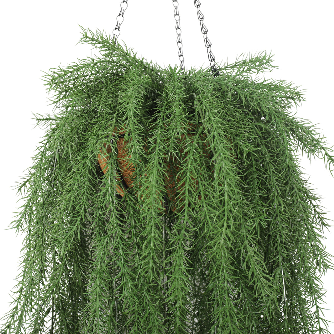Willow Leaf Hanging Basket 100CM Length Outdoor Plant UV Protected
