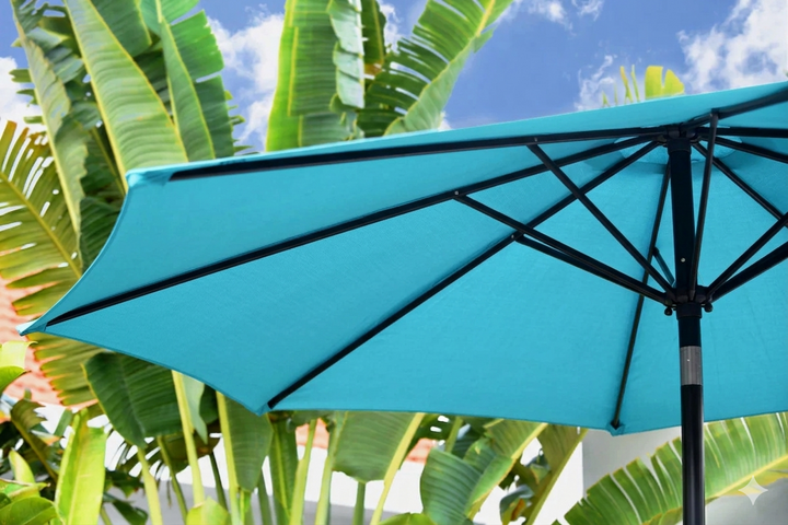 2.4m Aluminium Crank & Tilt Garden Parasol – Available in 10 Colours
