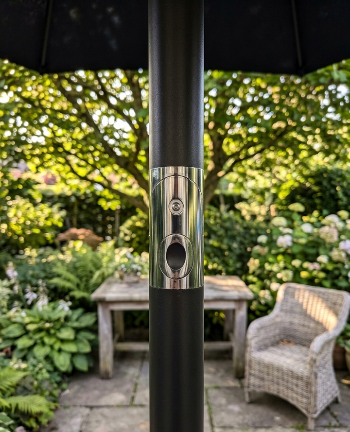 2.4m Aluminium Crank & Tilt Garden Parasol – Available in 10 Colours