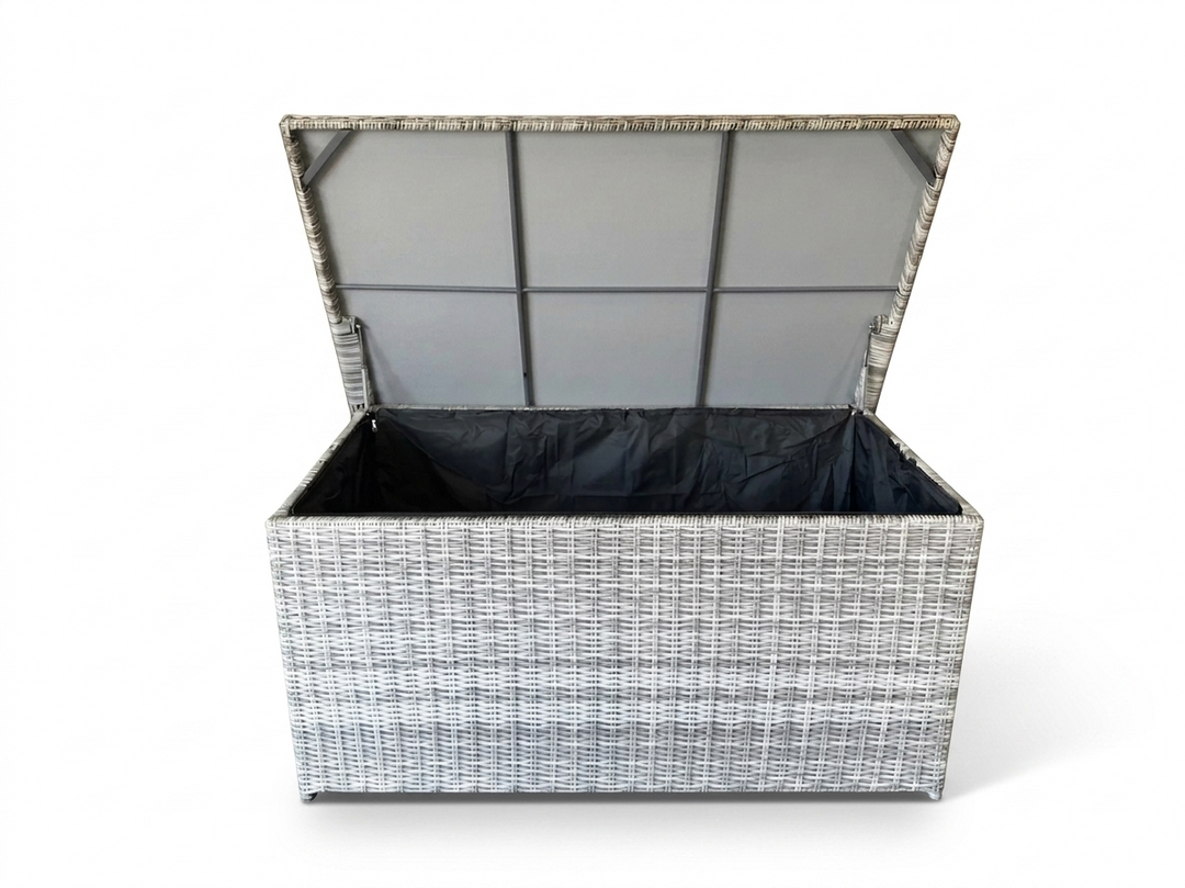 California Weather Proof Storage Chest Style Box with Liner in Dark Willow