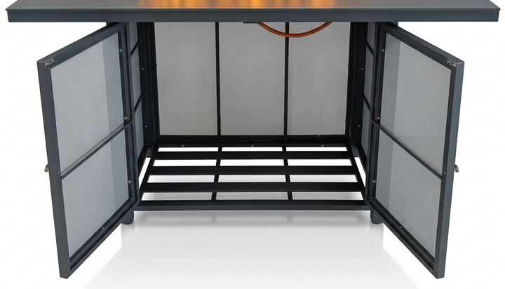 Royale Rectangular Bar Set with Fire Pit | KENT ONLY DELIVERY