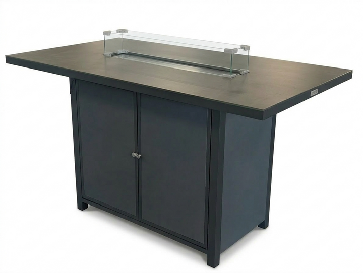 Royale Rectangular Bar Set with Fire Pit | KENT ONLY DELIVERY