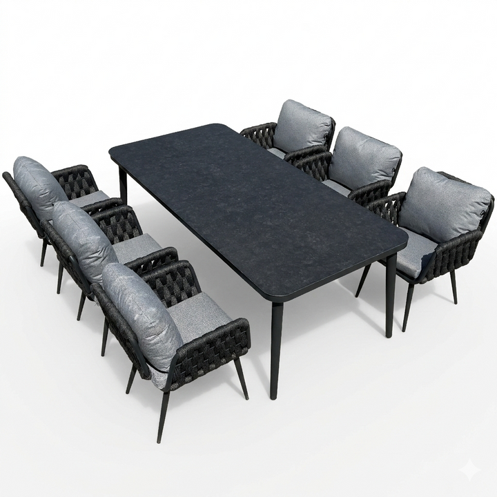 Cosmopolitan 6 Seat Rectangular Dining Set