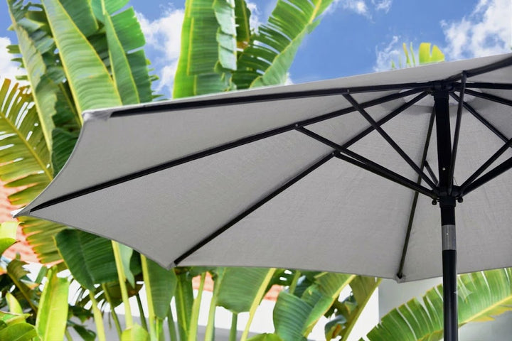 2.7m Aluminium Crank & Tilt Garden Parasol – Available in 10 Colours