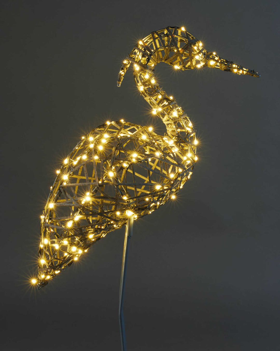 NOMA 1m Grey Rattan Heron 180 LEDs Warm White