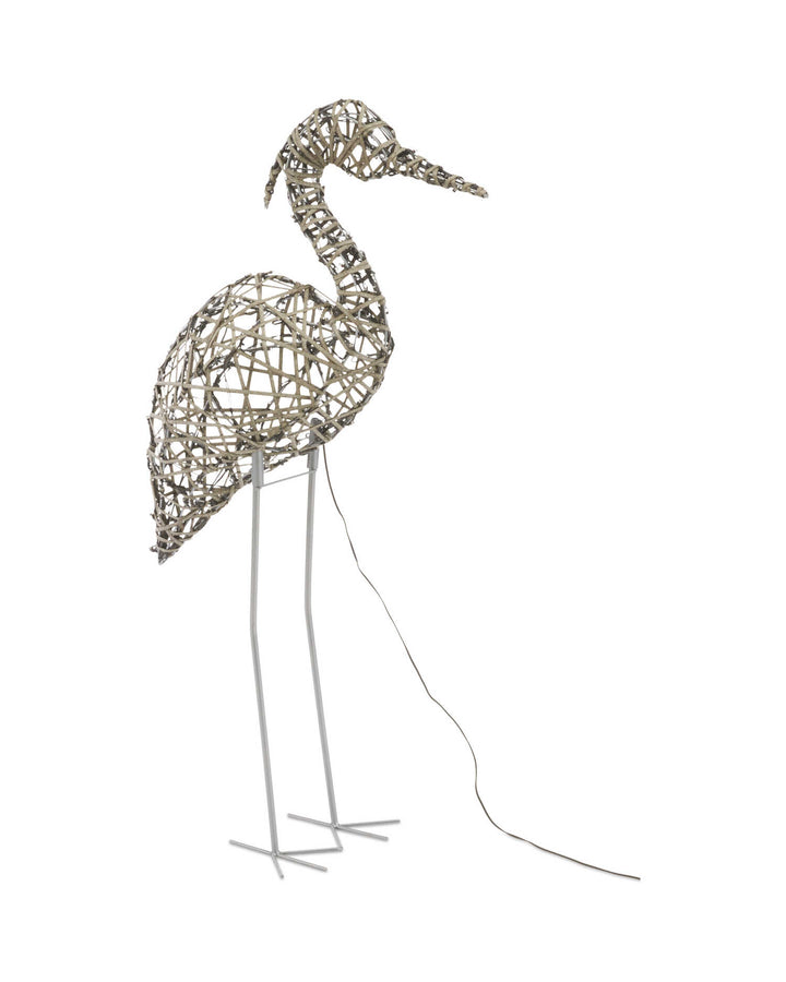 NOMA 1m Grey Rattan Heron 180 LEDs Warm White