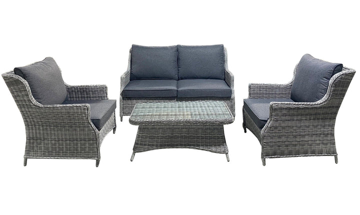 Royal Deluxe Sofa Set - Dark Willow