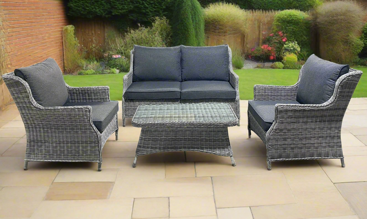 Royal Deluxe Sofa Set - Dark Willow