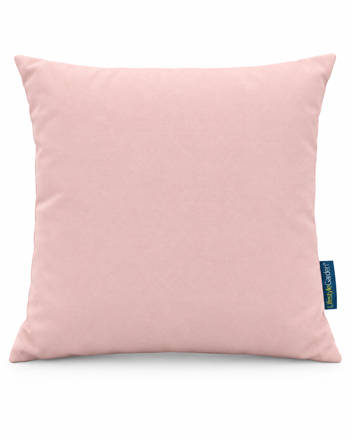 Pale Pink Outdoor Scatter Cushion 35x35cm - Lifestyle Garden