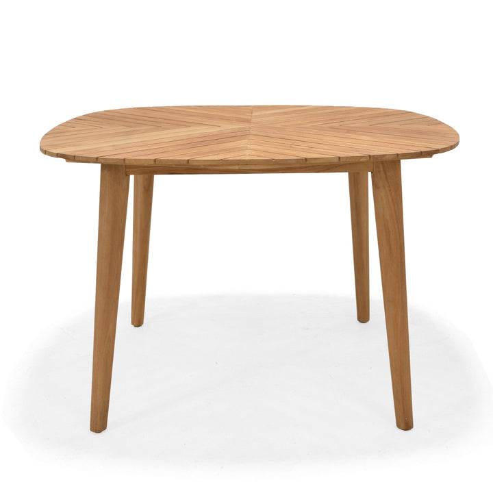 Jade 115x115cm Square Teak Dining Table - Lifestyle Garden