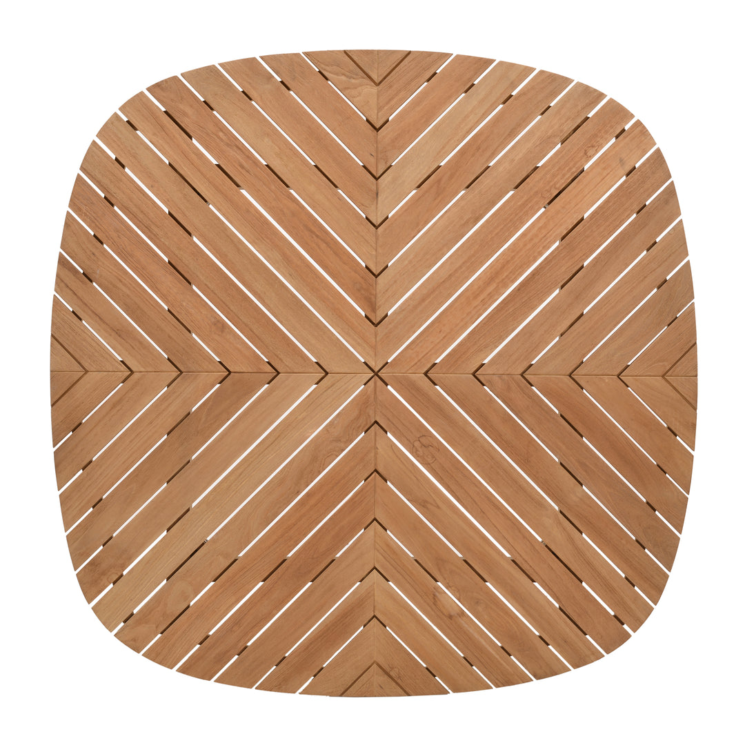 Jade 115x115cm Square Teak Dining Table - Lifestyle Garden