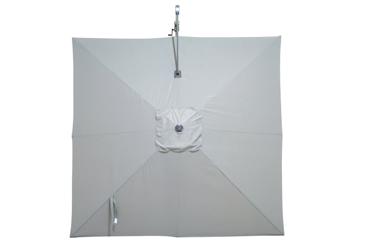 BLACK FRIDAY BUNDLE: Urbanite Dark 8 Seat Dining Set WITH 3 x 3m Cantilever Parasol and Base