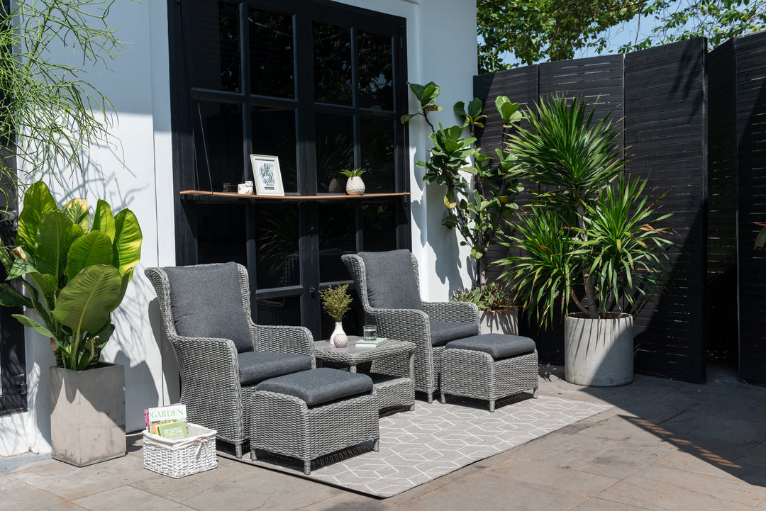 Martinique Dark Deluxe Chair Set