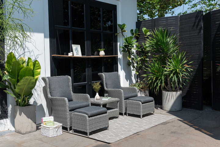 Martinique Dark Deluxe Chair Set
