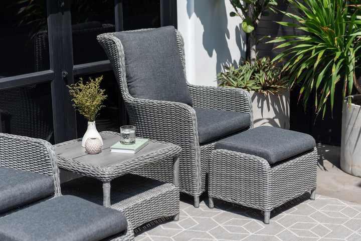 Martinique Dark Deluxe Chair Set