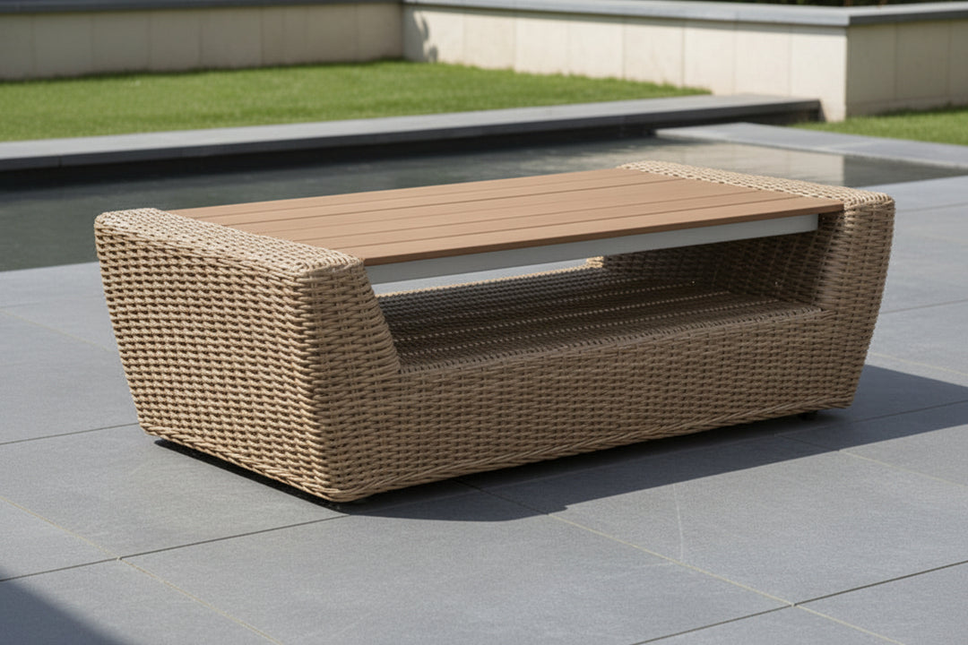 Lifestyle Garden Martinique Coffee Table - Woodsmoke